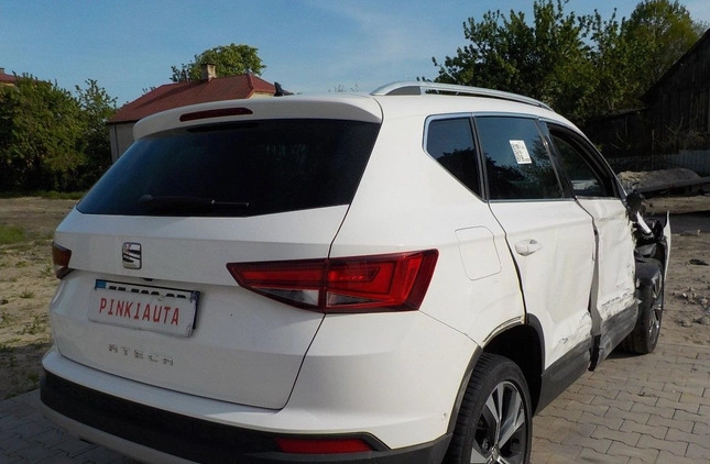 Seat Ateca cena 58900 przebieg: 72658, rok produkcji 2020 z Tłuszcz małe 529